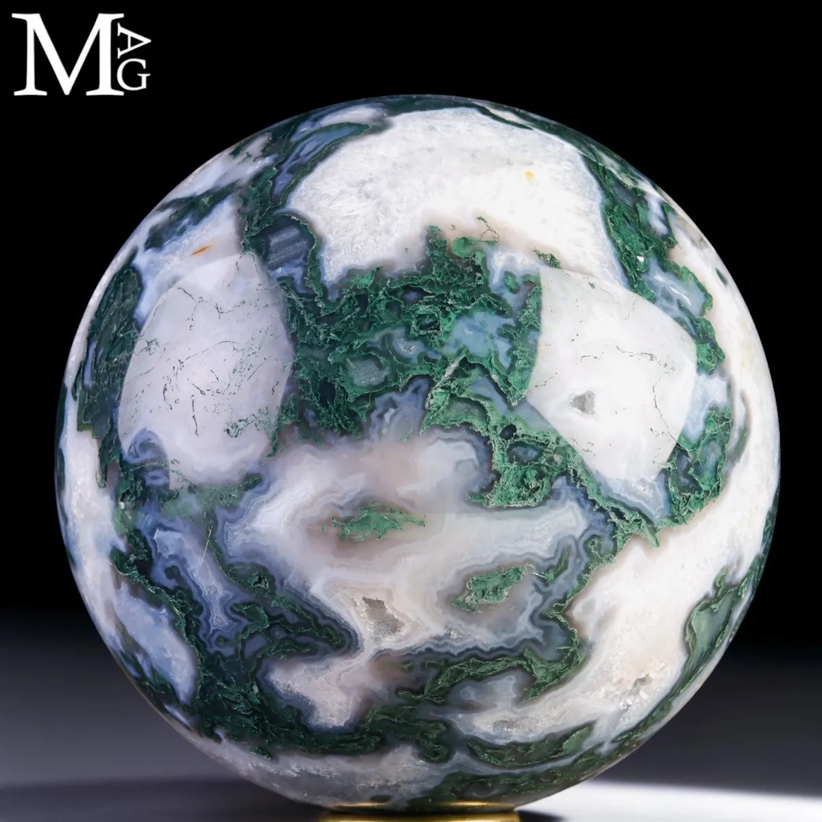 Sfera in Agata Muschiata – Madagascar