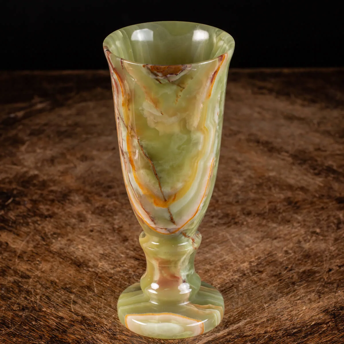 Calice in Onice verde