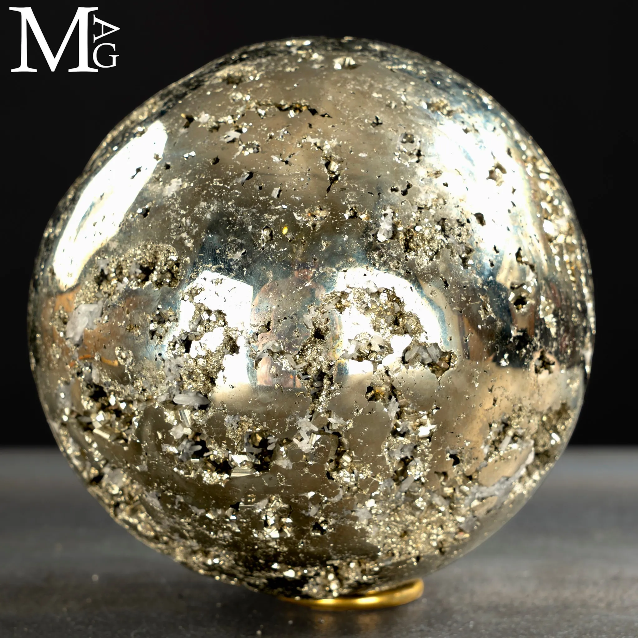Pirite di Huanzala – Sfera Cristallizzata.
