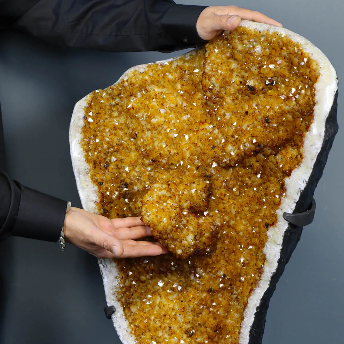 Geode di Quarzo Citrino