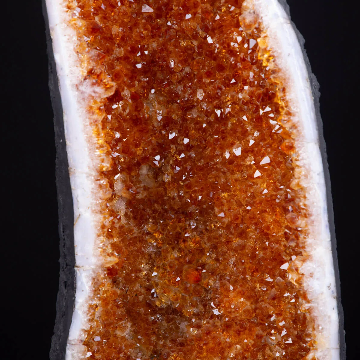 Geode di Quarzo Citrino “Madeira”.