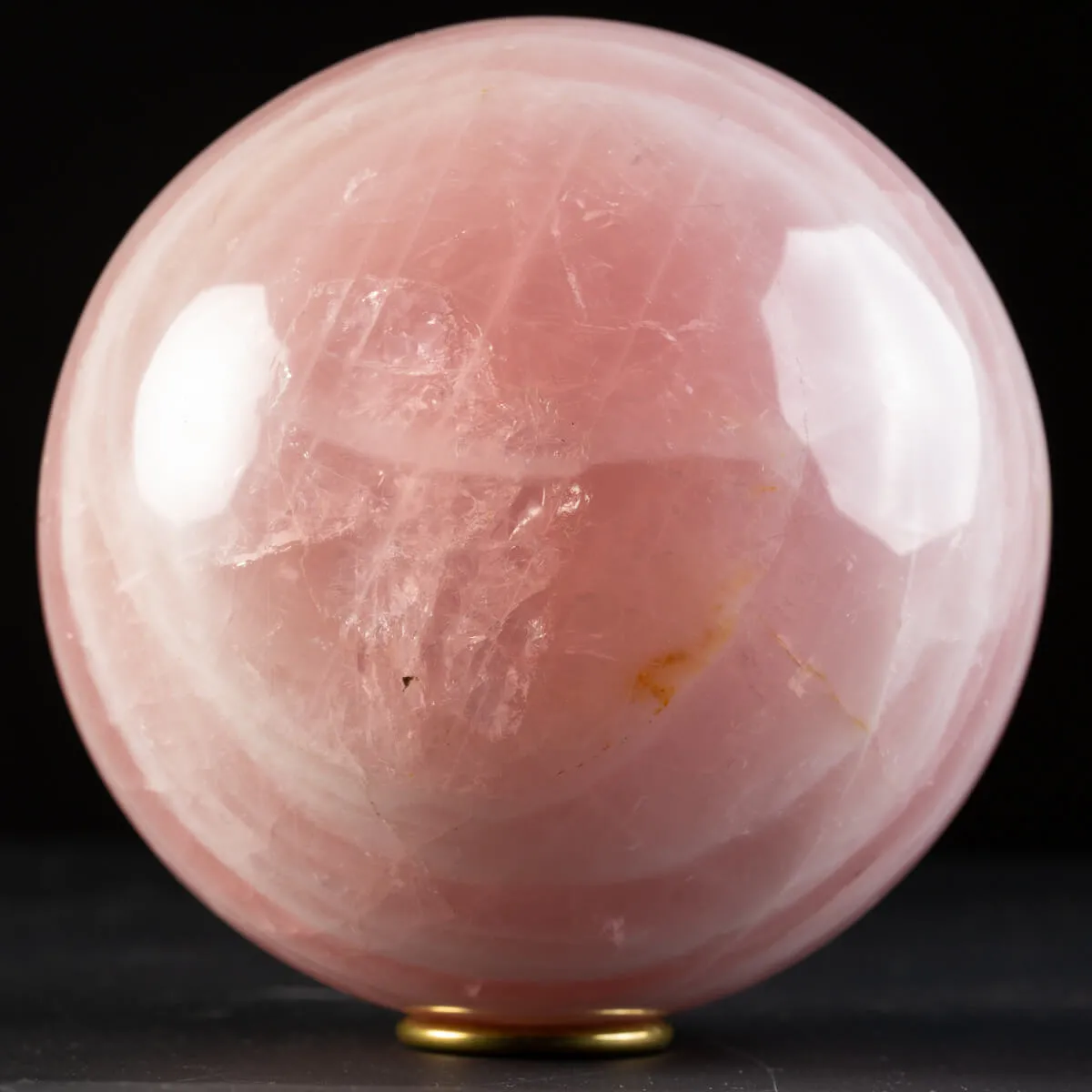 Sfera di Quarzo Rosa