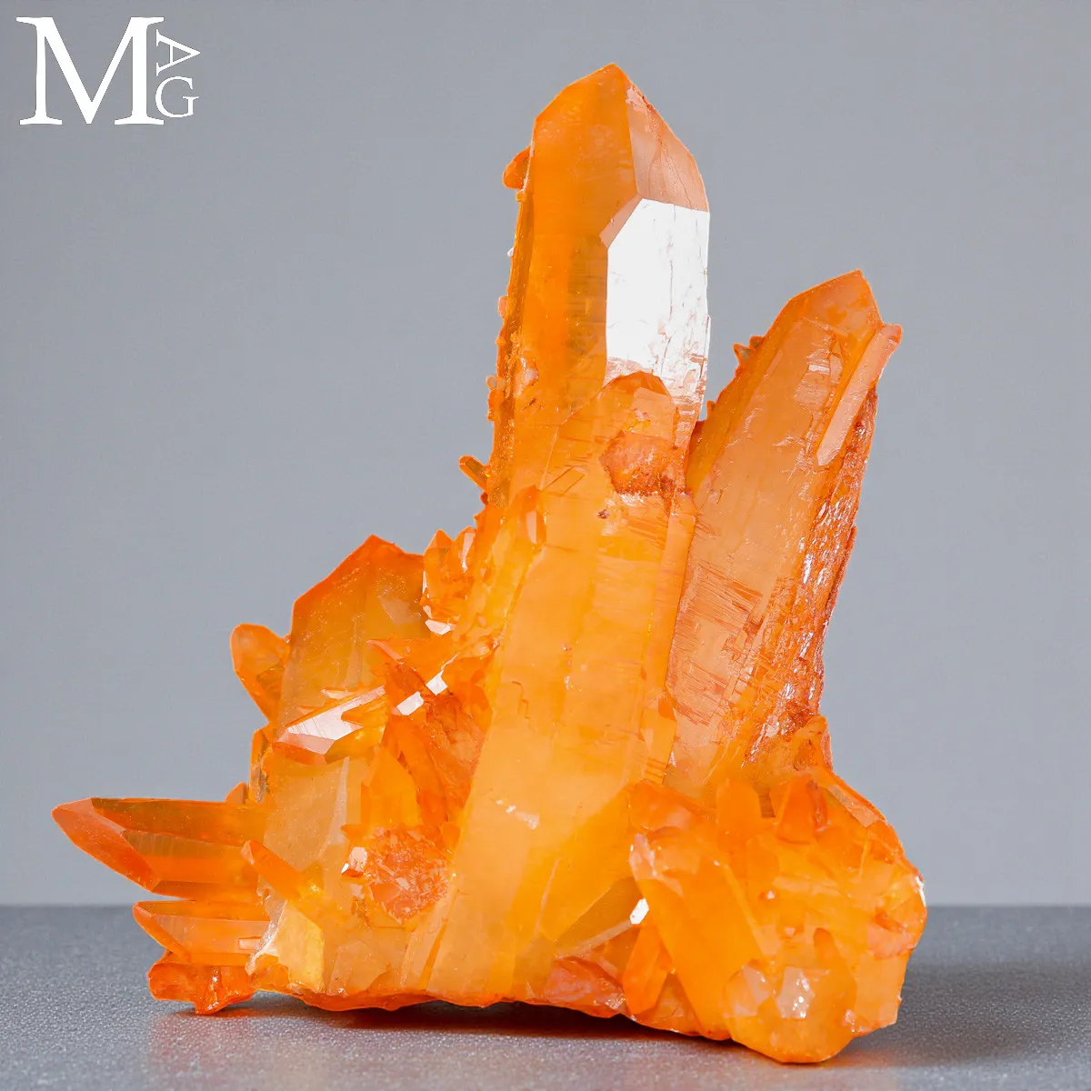 Quarzo Lemuriano Tangerine.