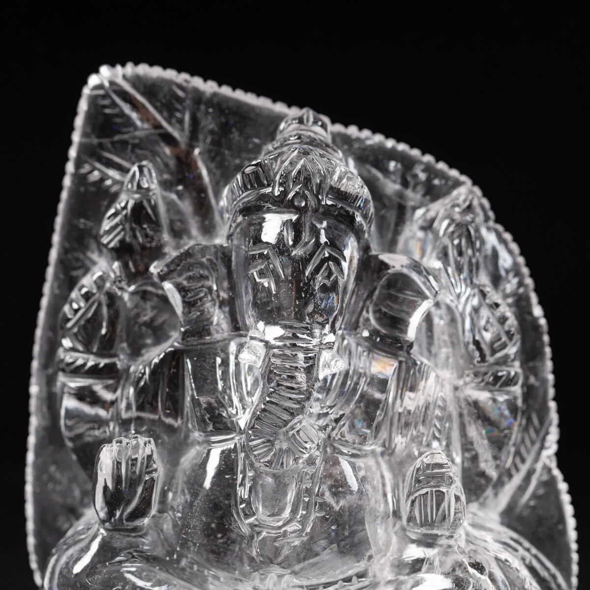 Statua Lord Ganesh in Quarzo 