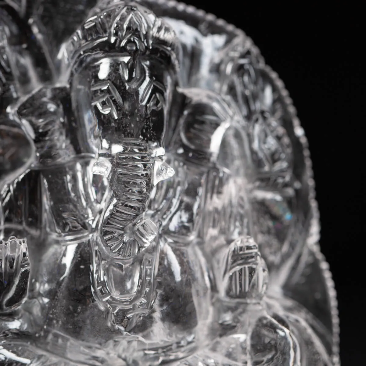 Statua Lord Ganesh in Quarzo 