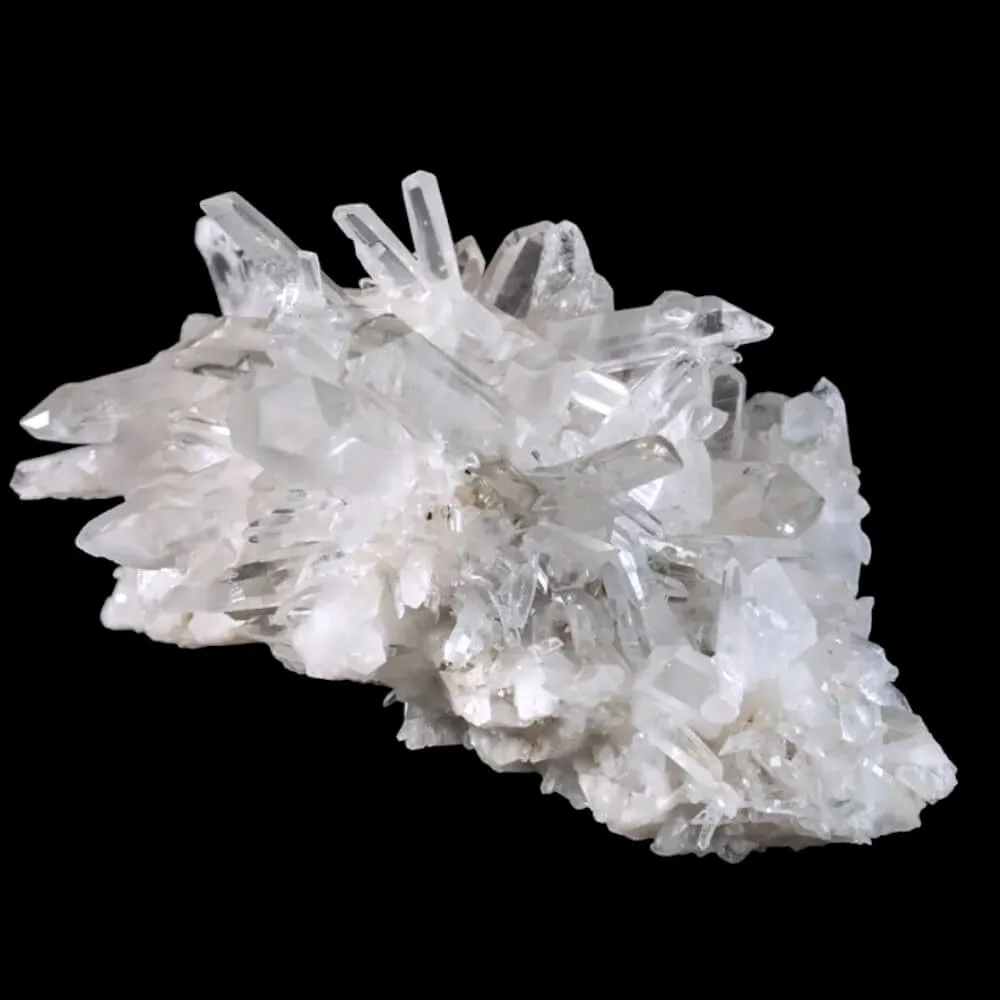Cristalli di Quarzo Ialino e Striature Lemuriane –  Colombia