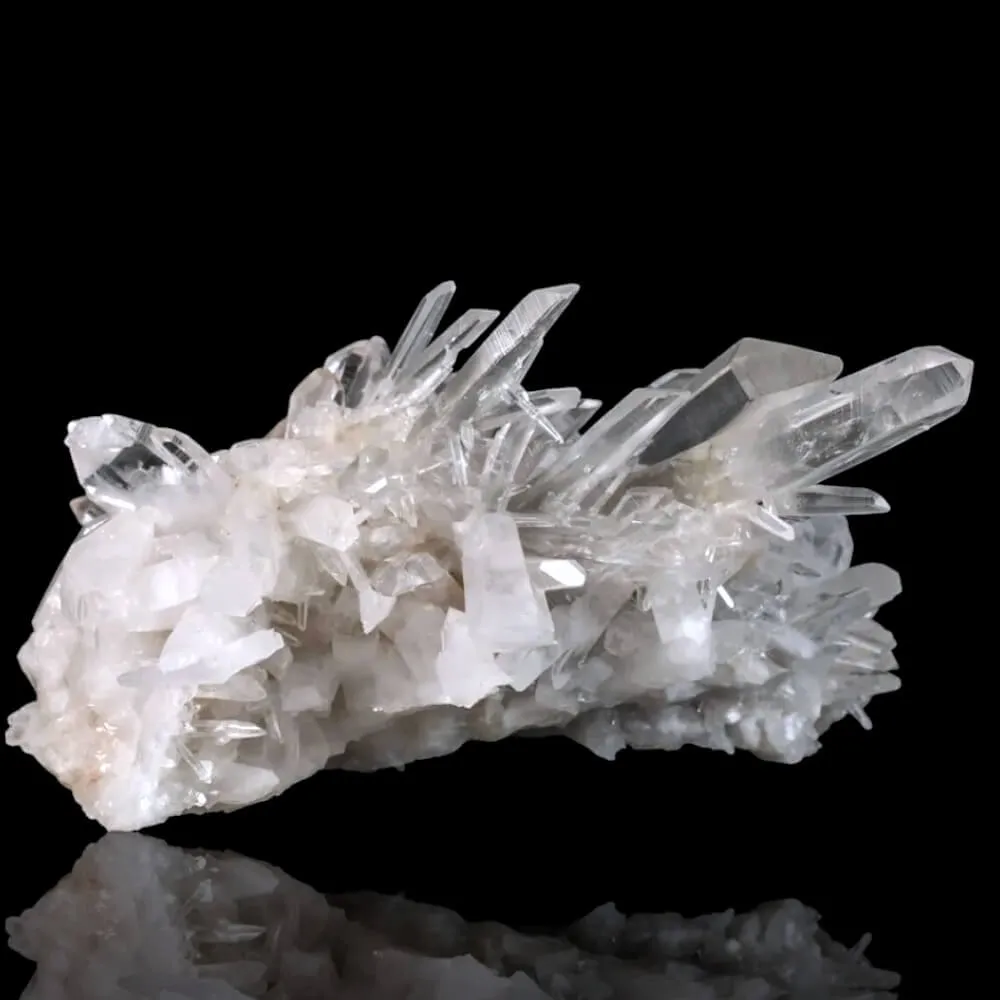 Cristalli di Quarzo Ialino e Striature Lemuriane –  Colombia