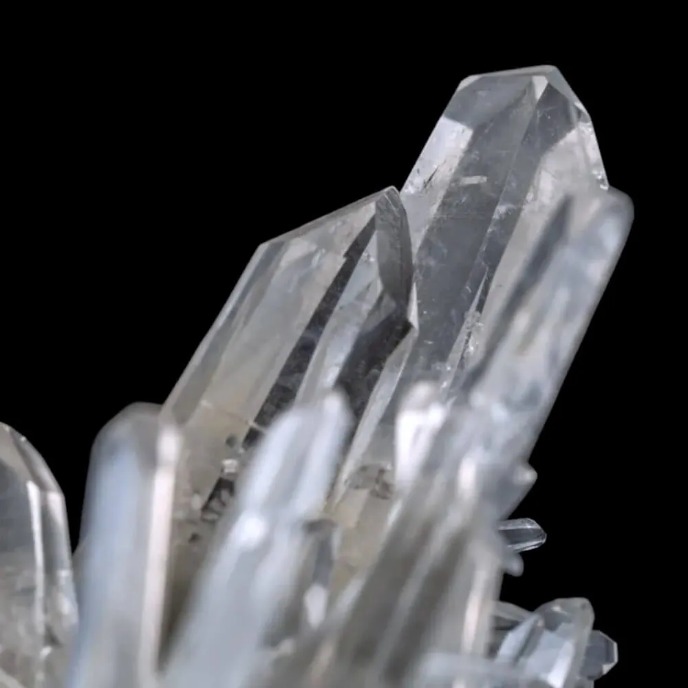 Cristalli di Quarzo Ialino e Striature Lemuriane –  Colombia