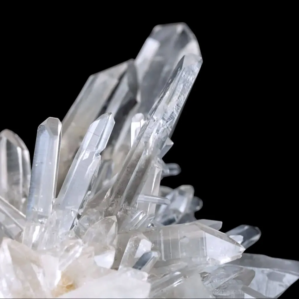 Cristalli di Quarzo Ialino e Striature Lemuriane –  Colombia