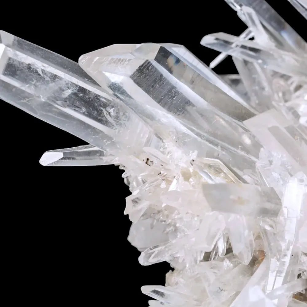 Cristalli di Quarzo Ialino e Striature Lemuriane –  Colombia