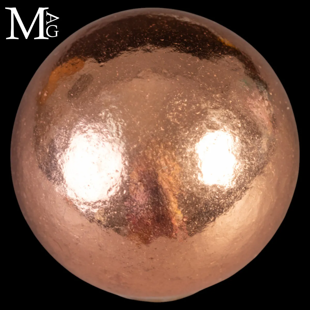 Sfera Solida in Rame Nativo – Essenza Primordiale della Terra.