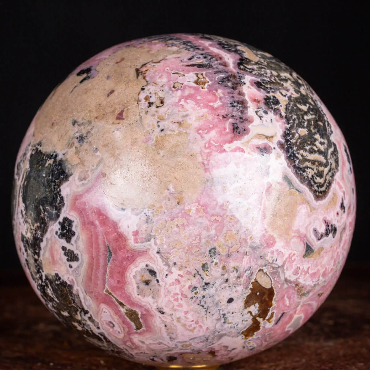 Grande Sfera in Rodocrosite