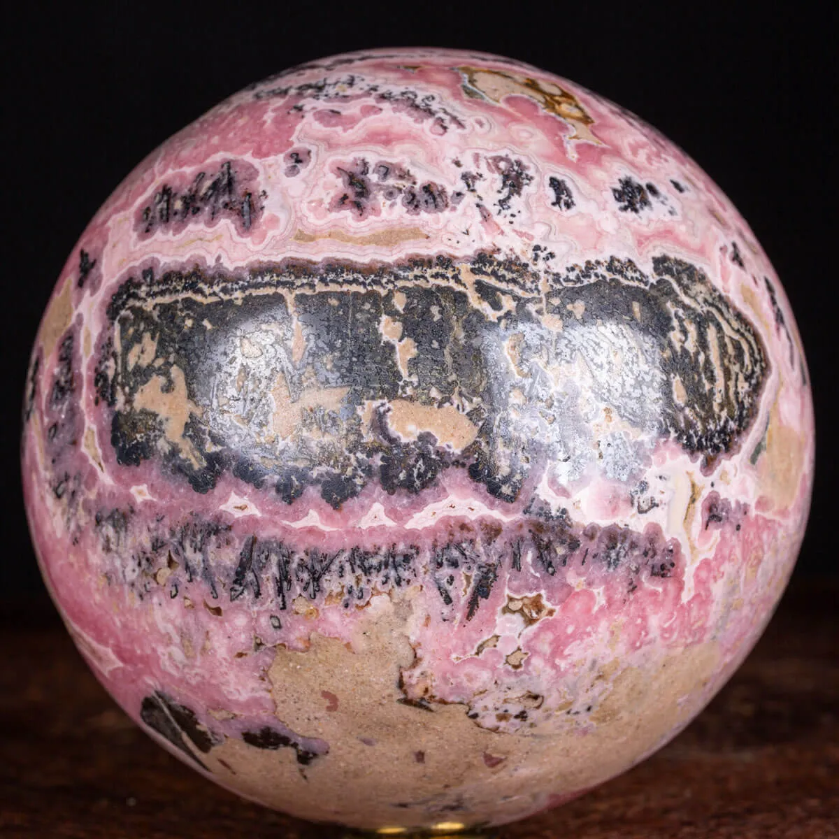 Grande Sfera in Rodocrosite