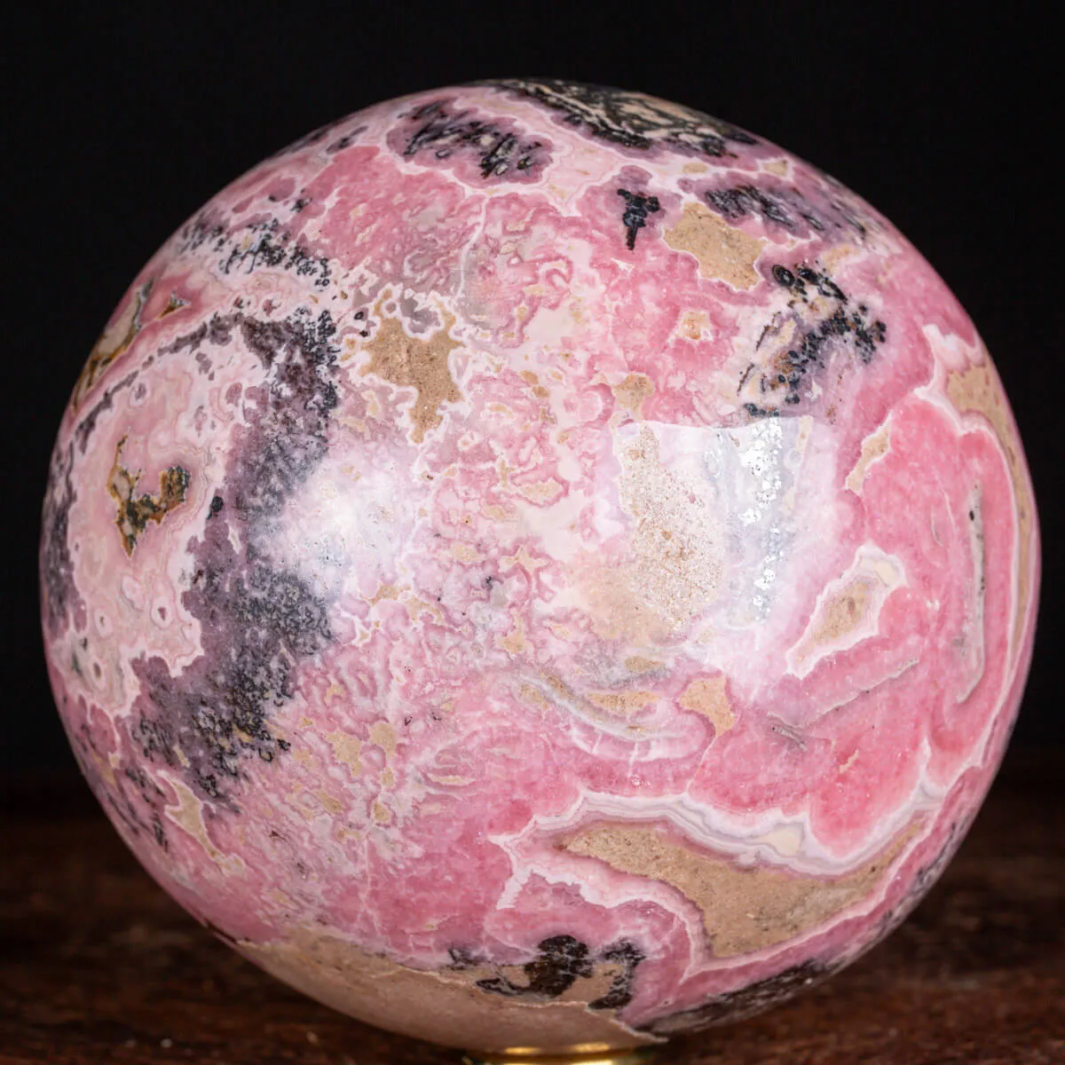 Grande Sfera in Rodocrosite