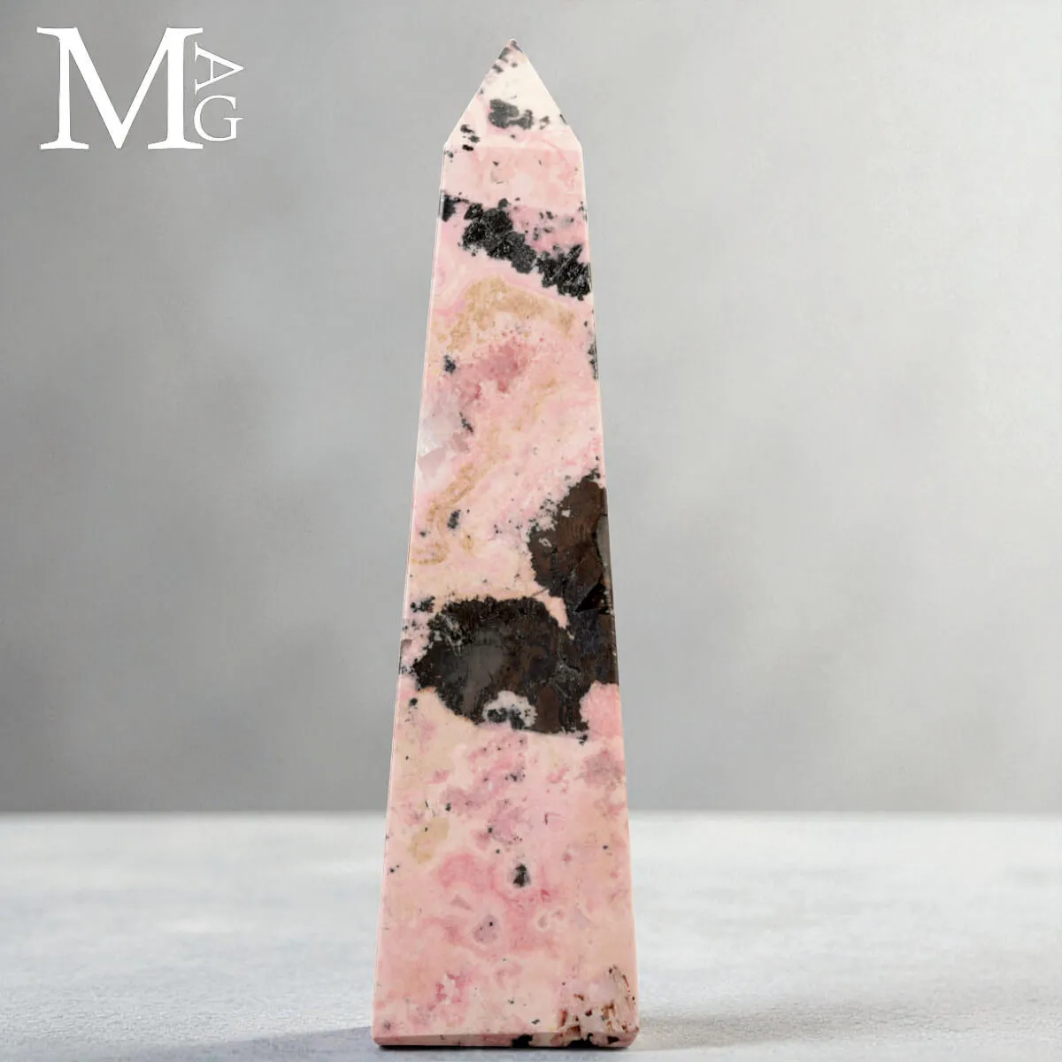 Torre in Rodonite con Galena – Perù