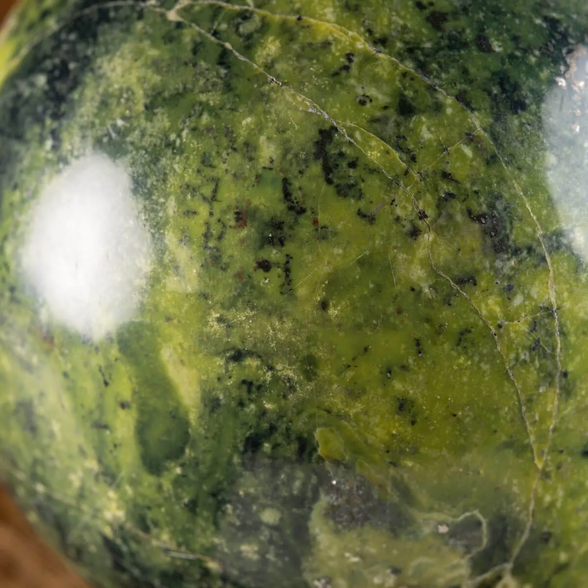 Sfera di Serpentino del Perù.