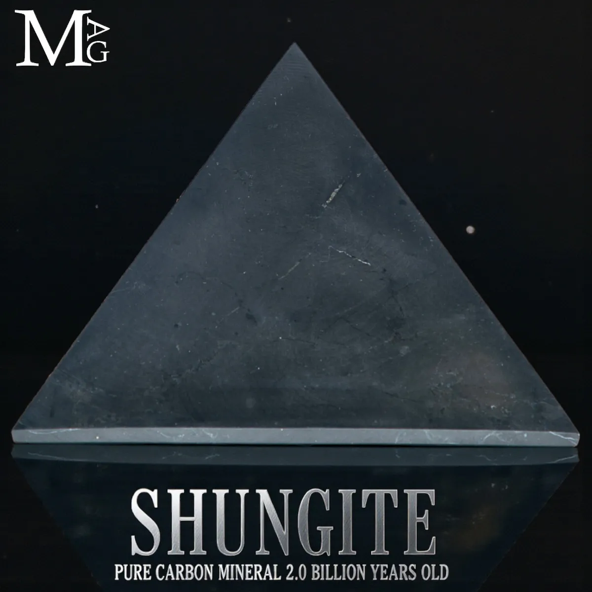 Piramide in Shungite – Monolite di Carbonio Antico 2 Miliardi di Anni.