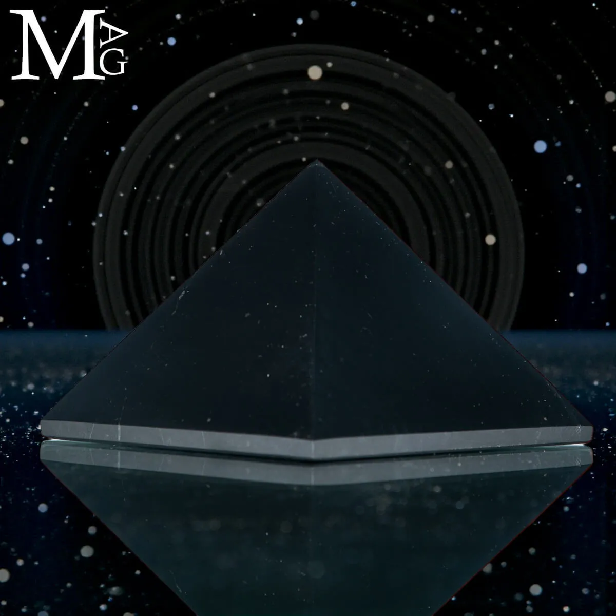 Piramide in Shungite - Vertice del Tempo Profondo.