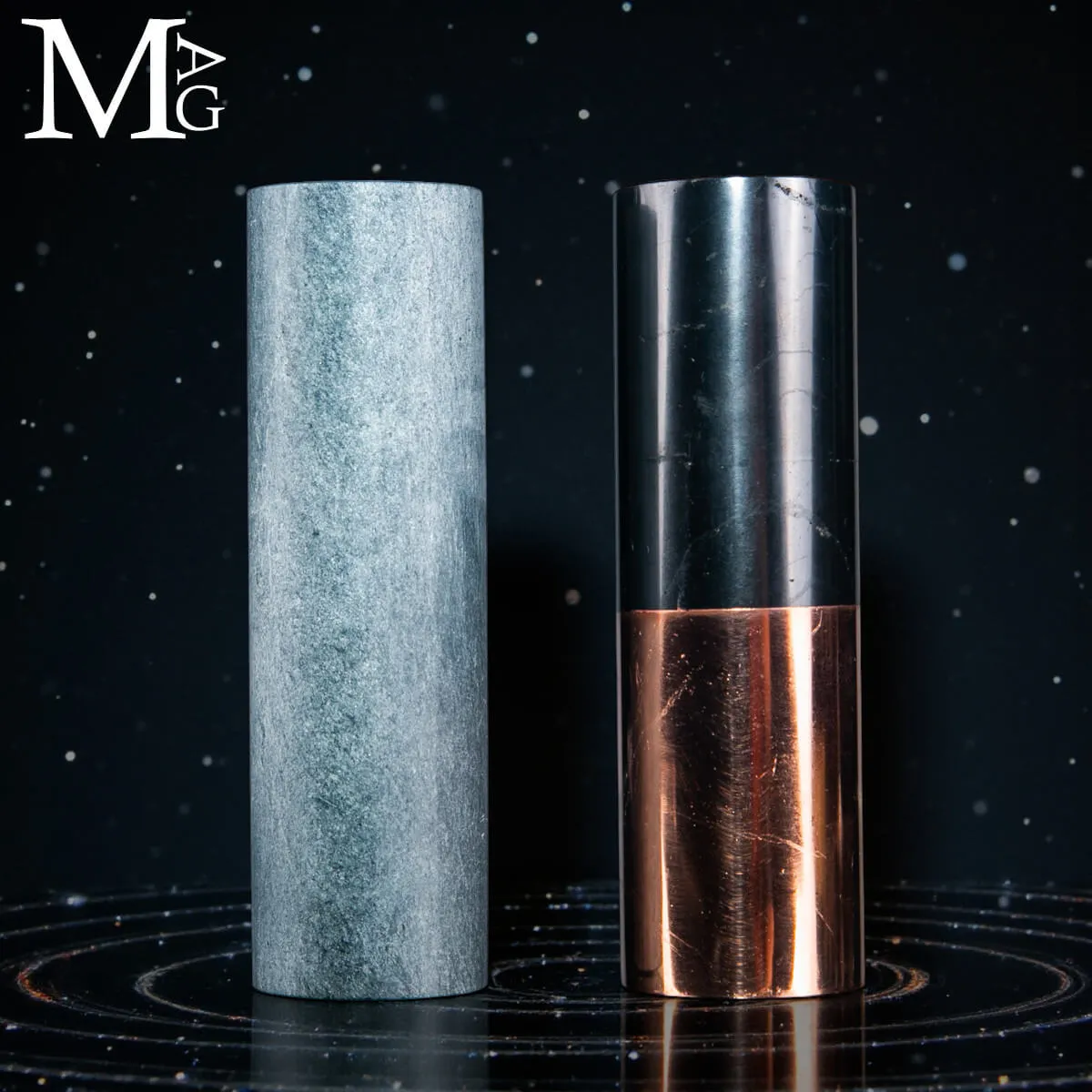 Bacchette di Polarità – Shungite e Rame, Equilibrio tra Assorbimento e Conduzione