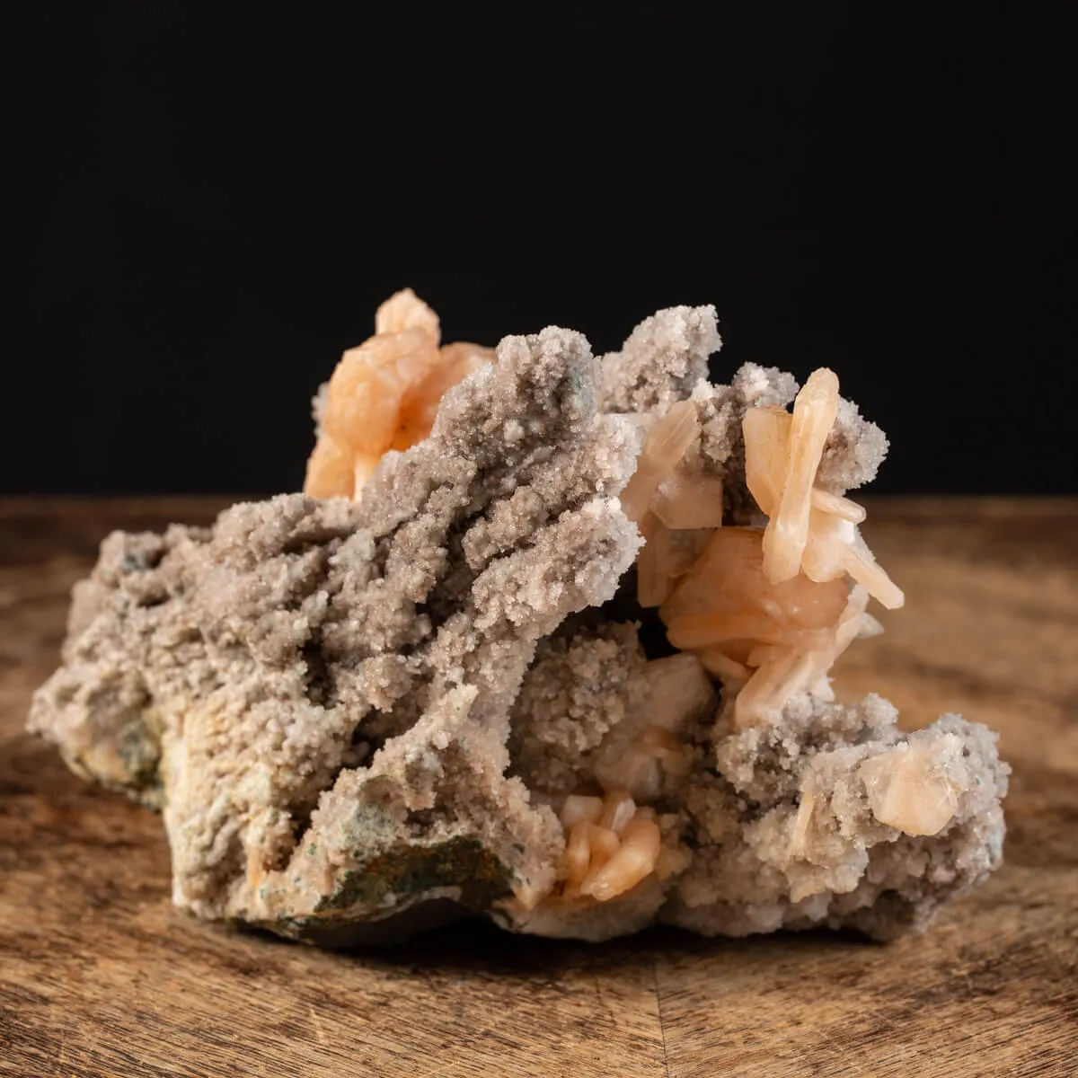 Stilbite su Quarzo