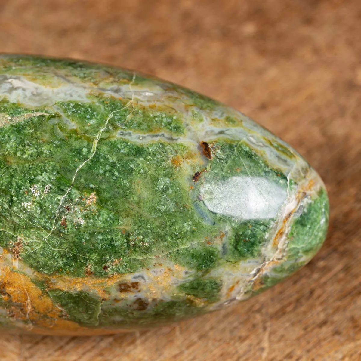 Unakite Shiva Lingam Healing Energy.