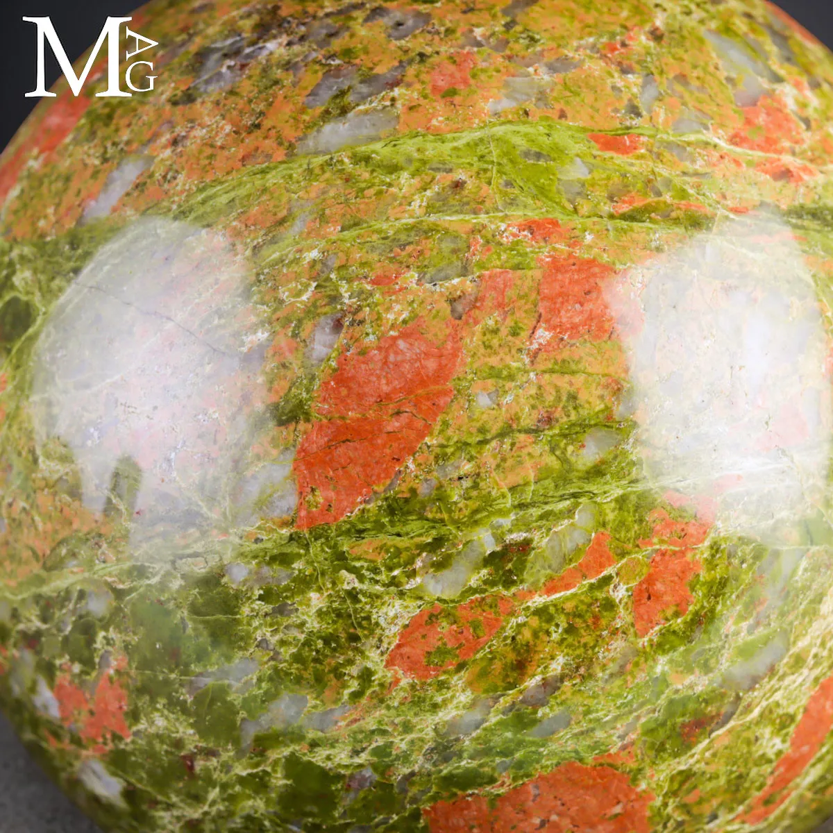 Sfera in Unakite Decorativa.
