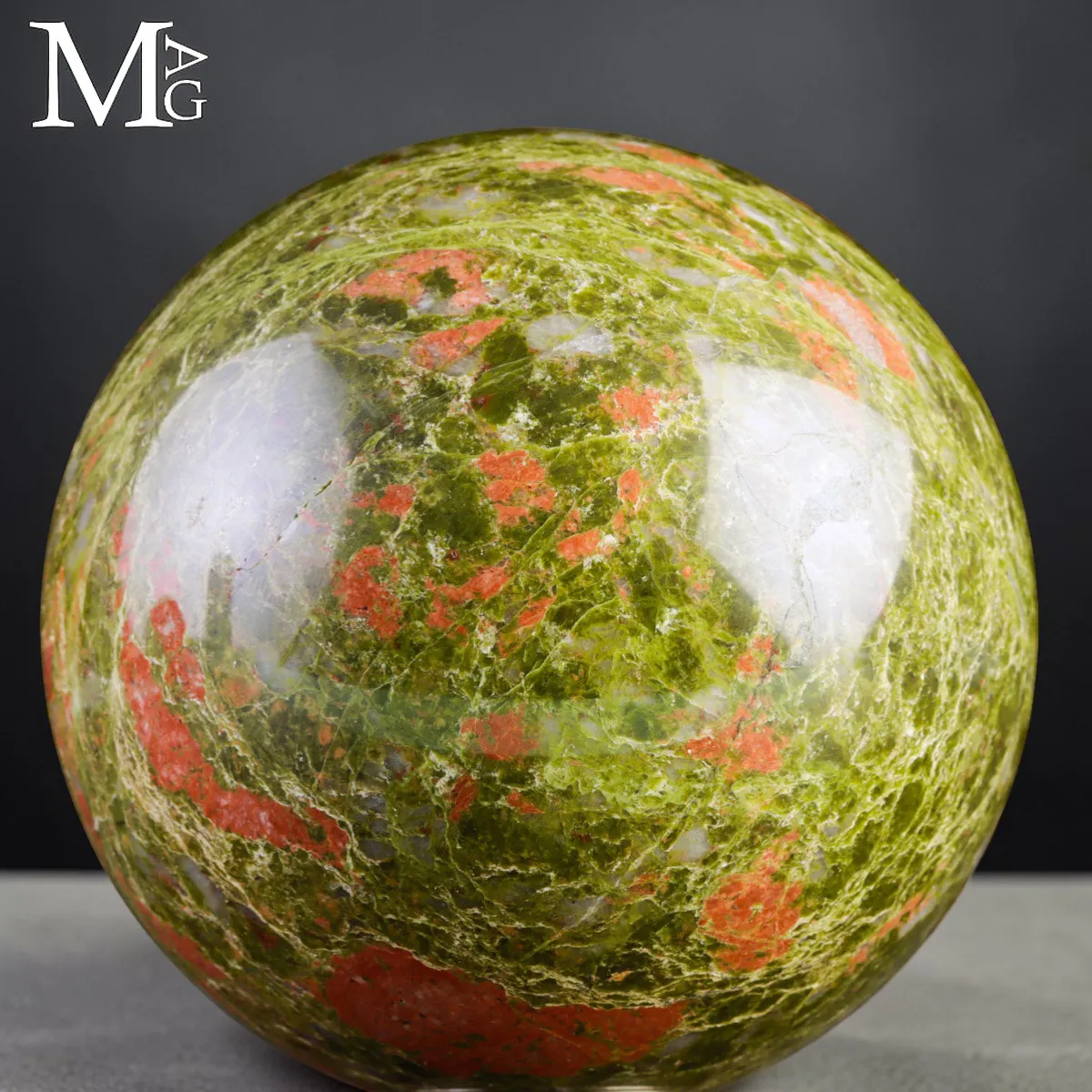 Sfera in Unakite Decorativa.