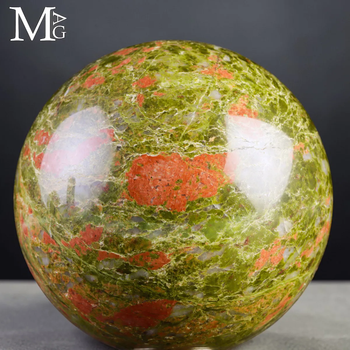Sfera in Unakite Decorativa.
