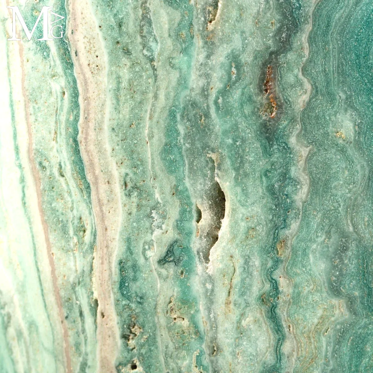 Diaspro Verde del Madagascar.
