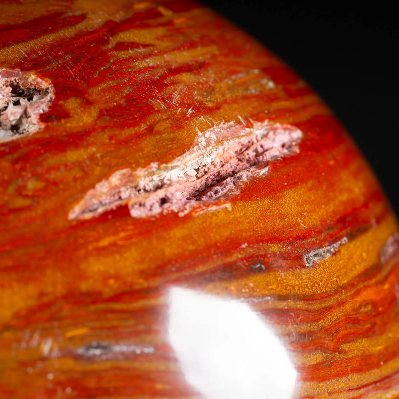 Sfera in Diaspro Rosso
