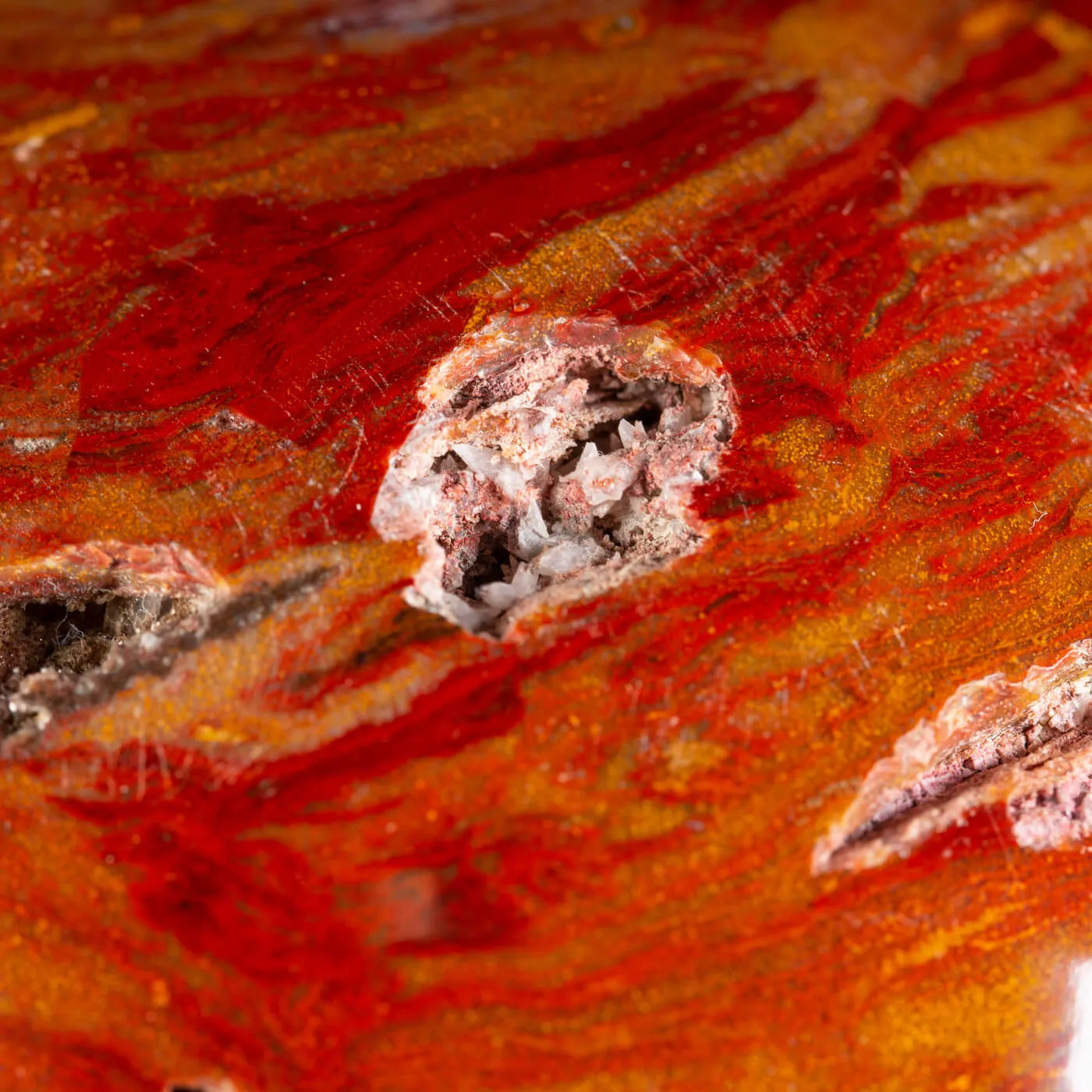 Sfera in Diaspro Rosso