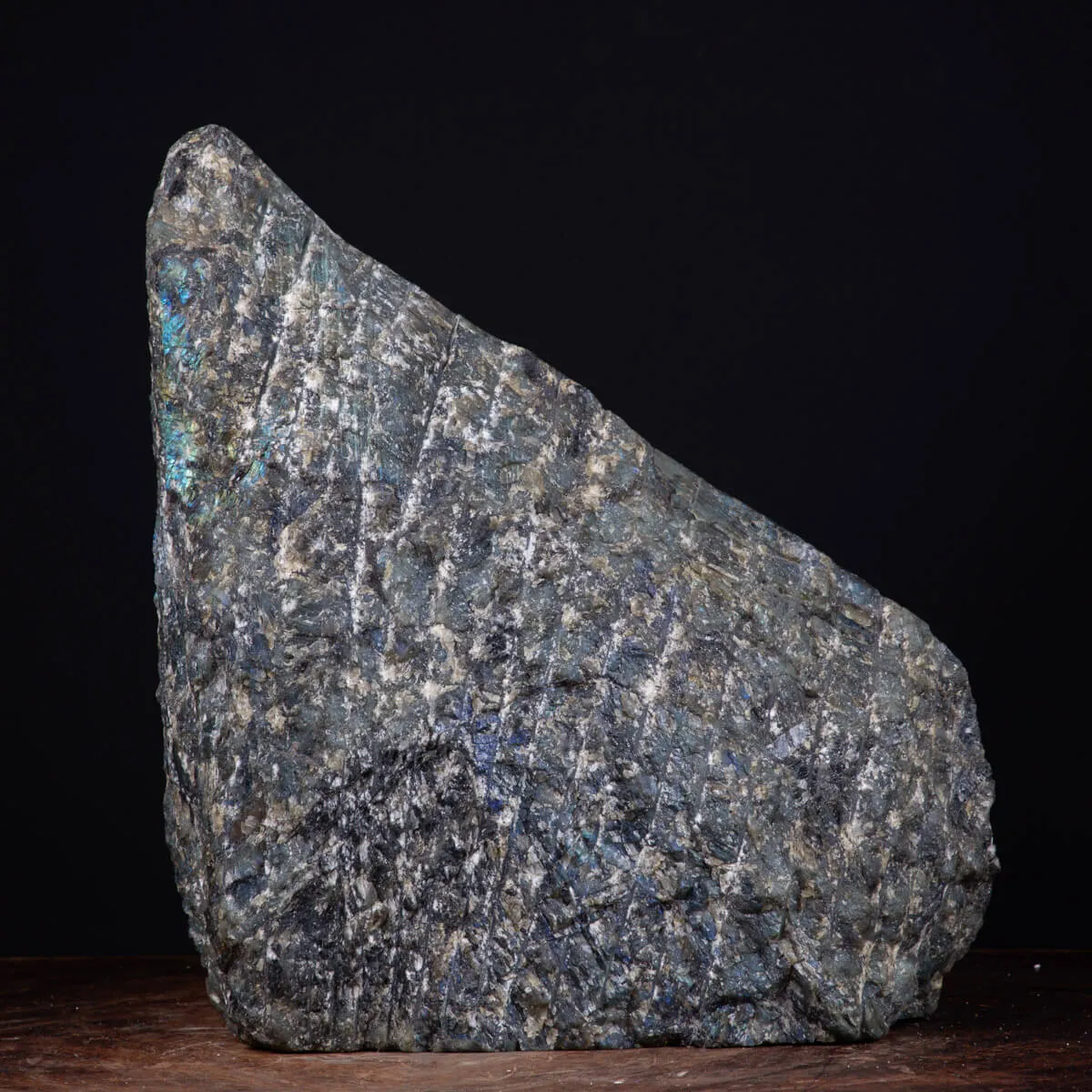 Pietra di Labradorite Unica per Design d'Interni.