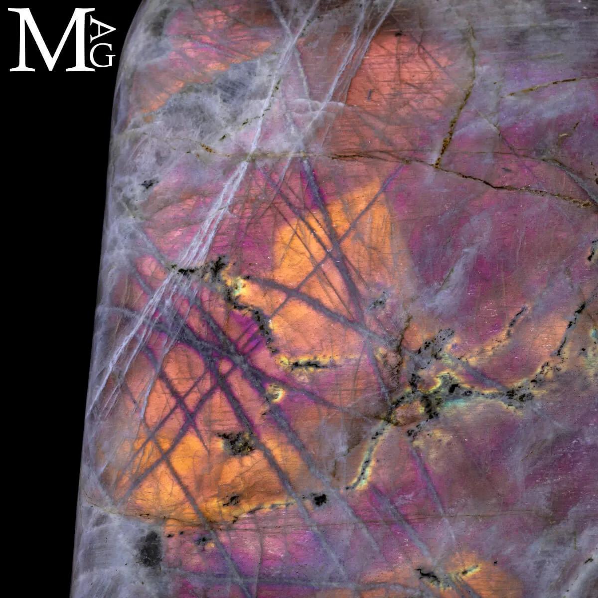 Labradorite Golden Flame