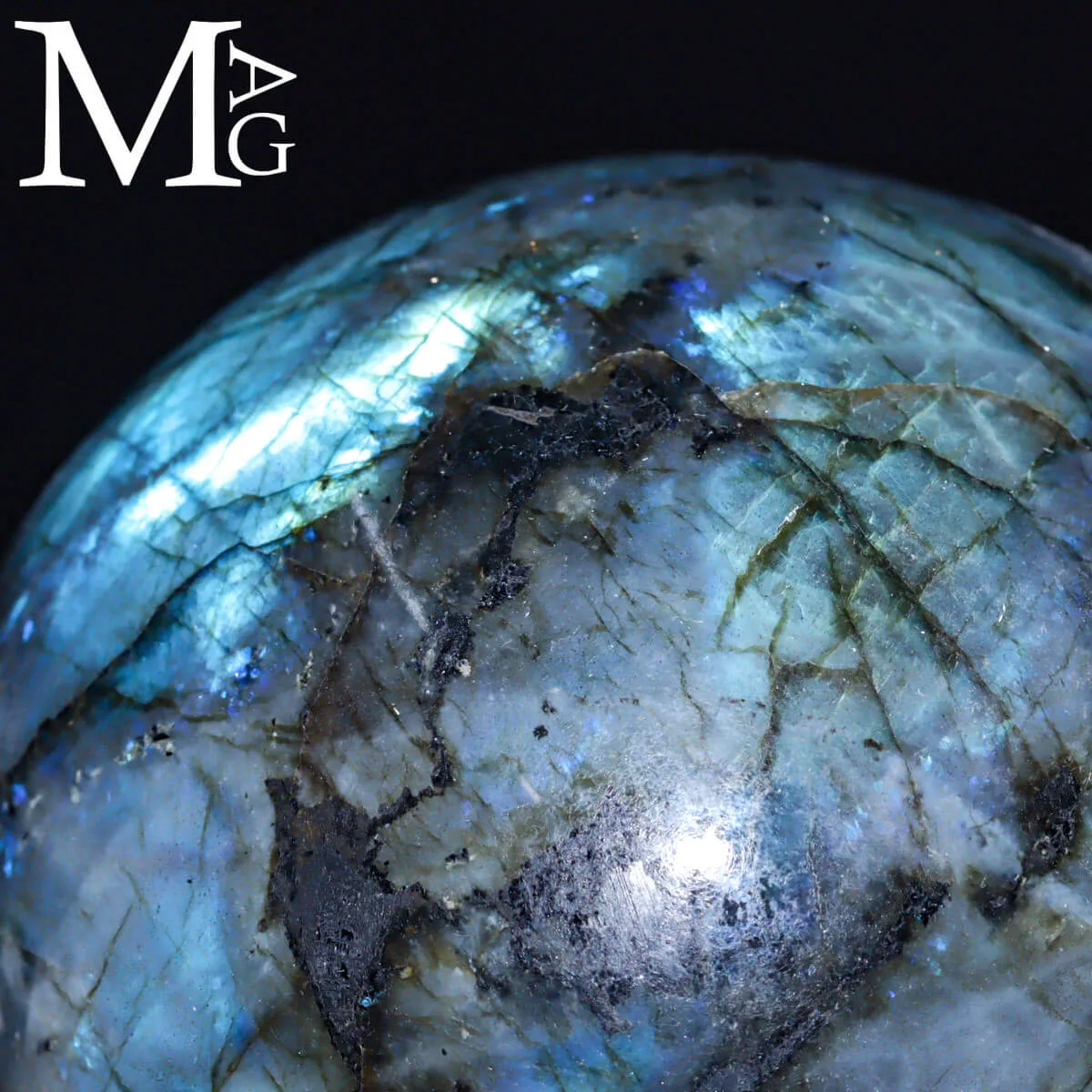 Sfera in Labradorite Naturale
