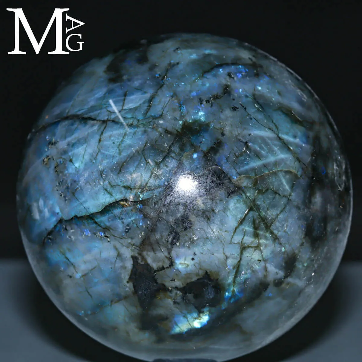 Sfera in Labradorite Naturale