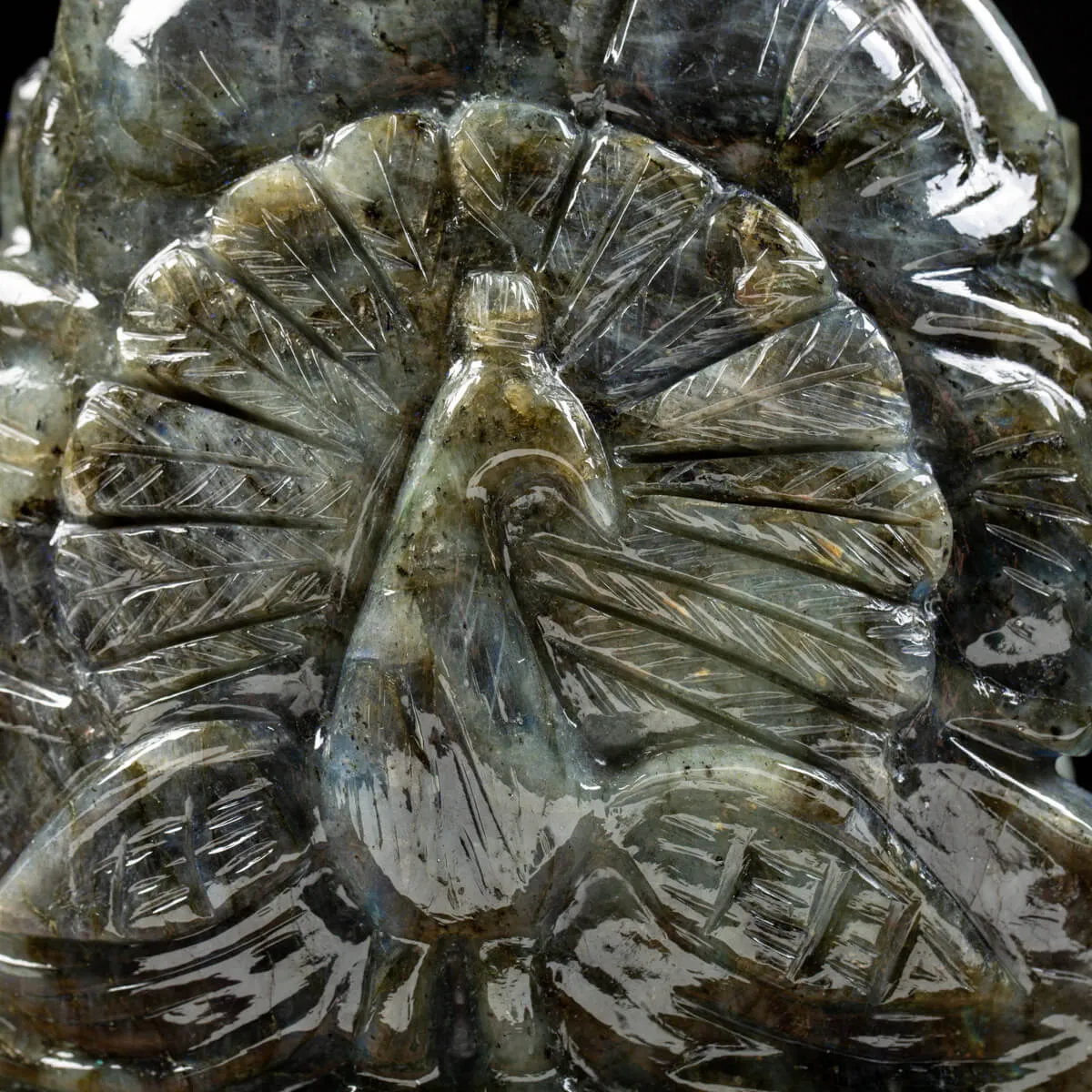 Statua Ganesh Labradorite (6280g)