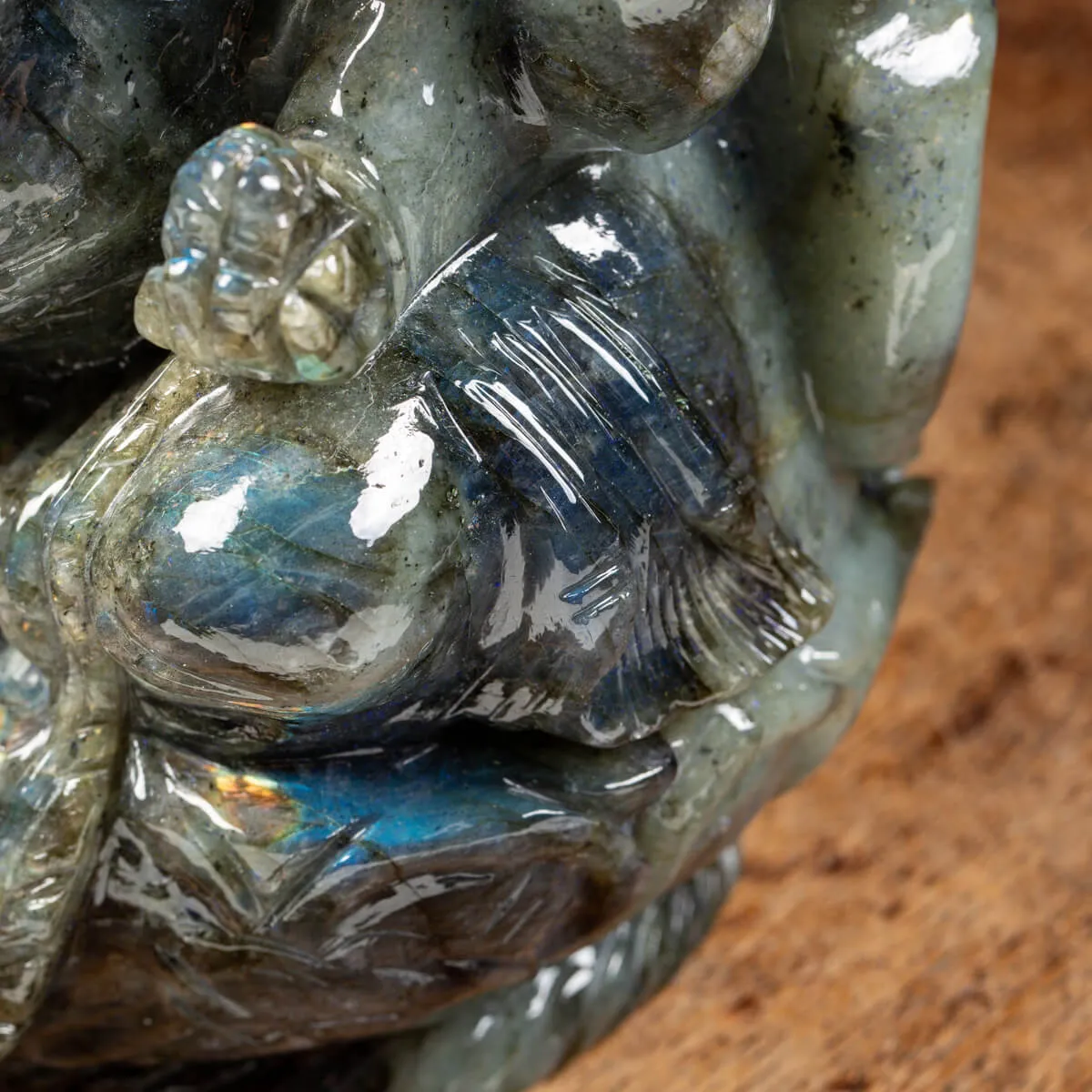 Statua Ganesh Labradorite (6280g)