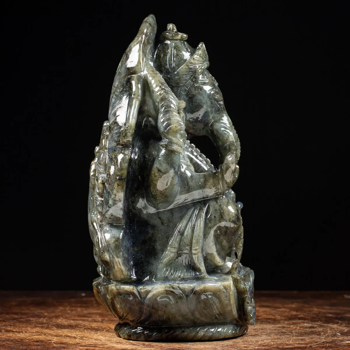 Statua Ganesh Labradorite (6280g)