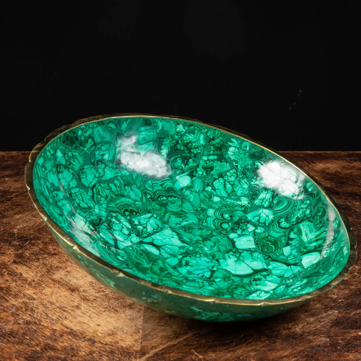 Vassoio in Malachite