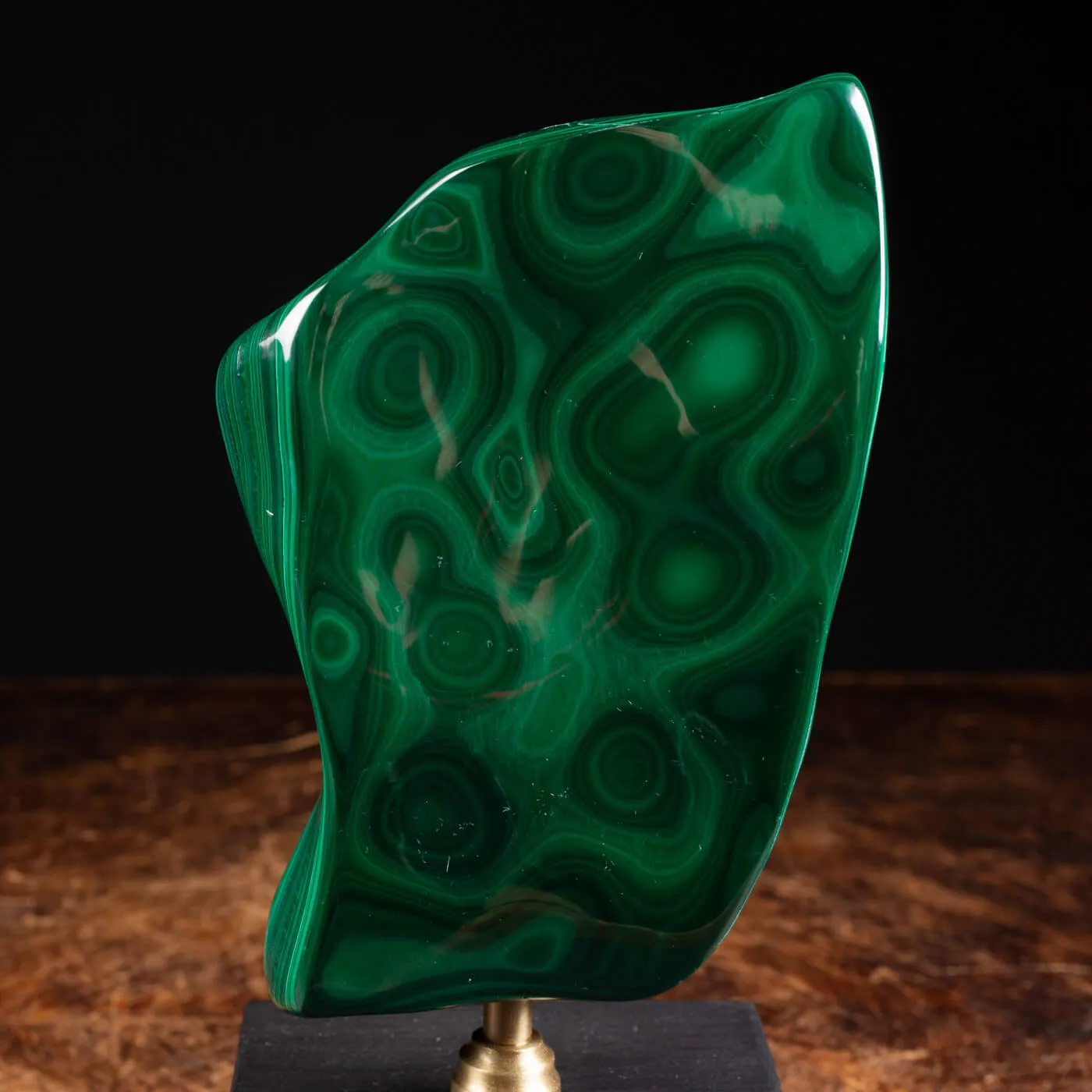 Malachite su Piedistallo