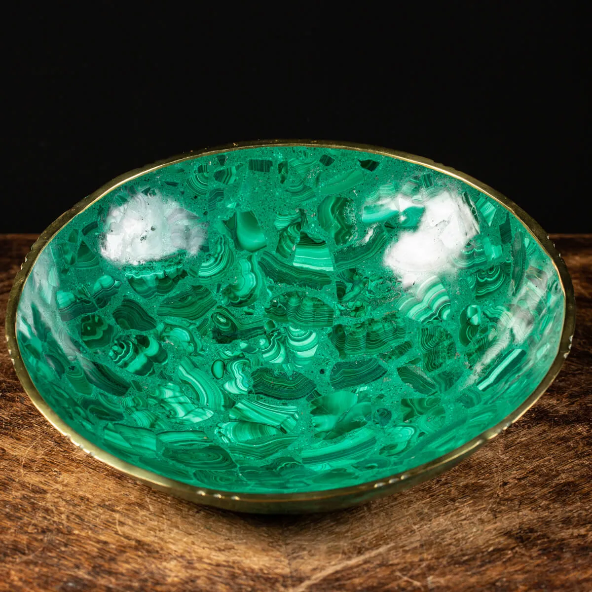 Vassoio in Malachite