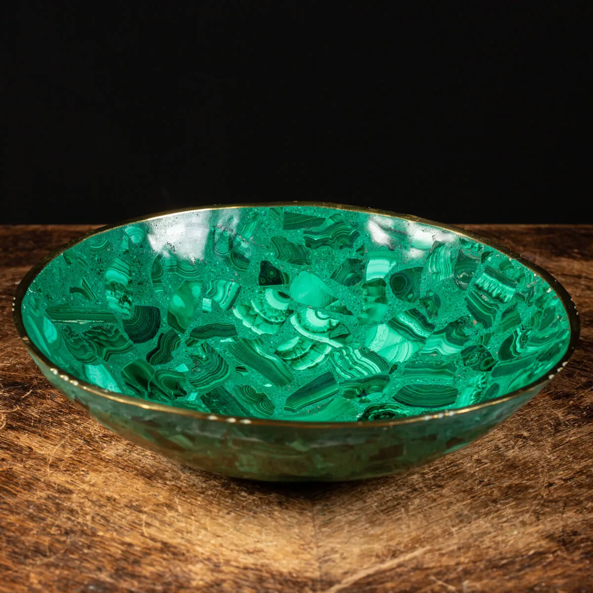 Vassoio in Malachite