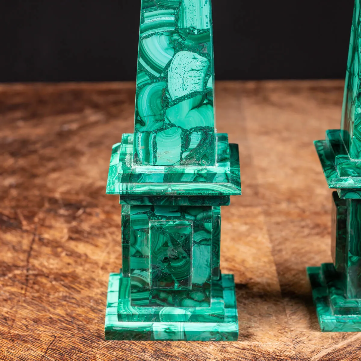 Obelischi in Malachite