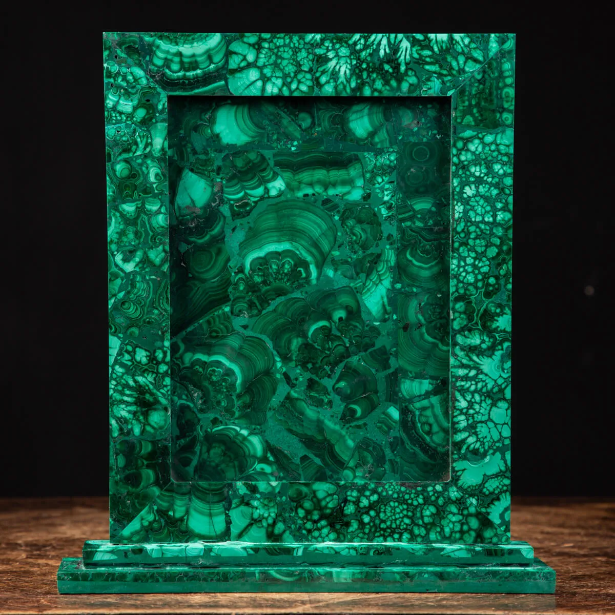 Cornice Portafoto in Malachite