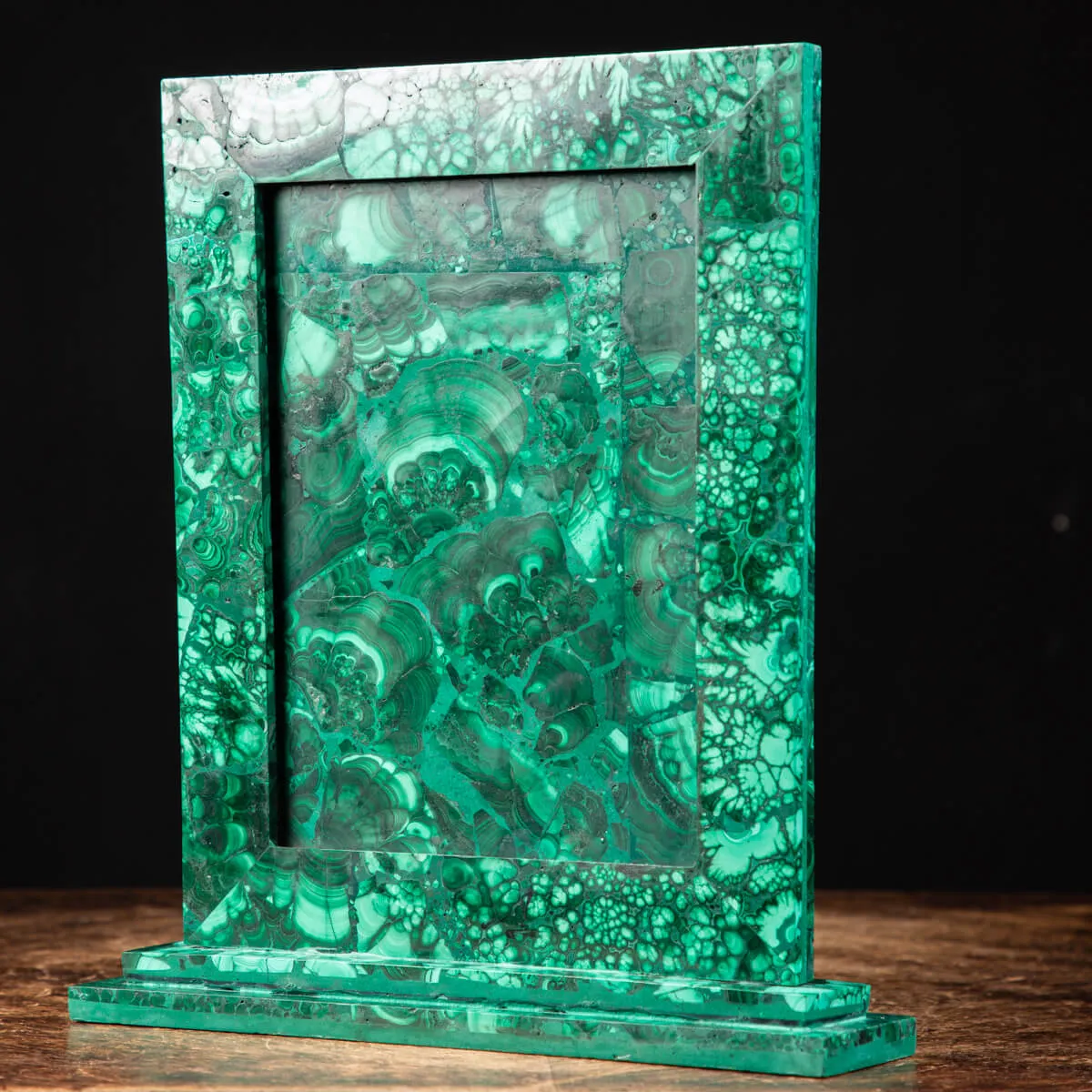 Cornice Portafoto in Malachite