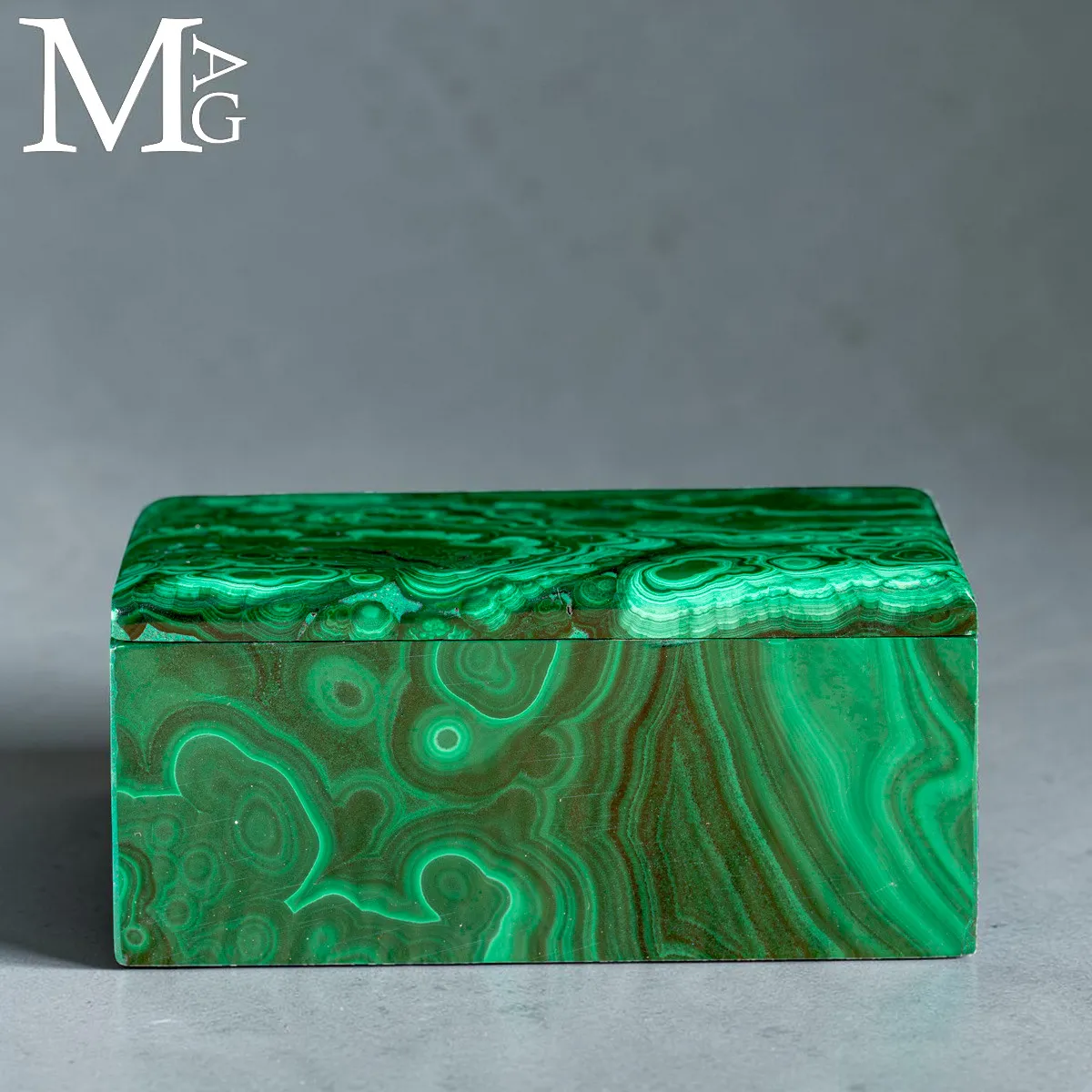 Cofanetto in Malachite Naturale
