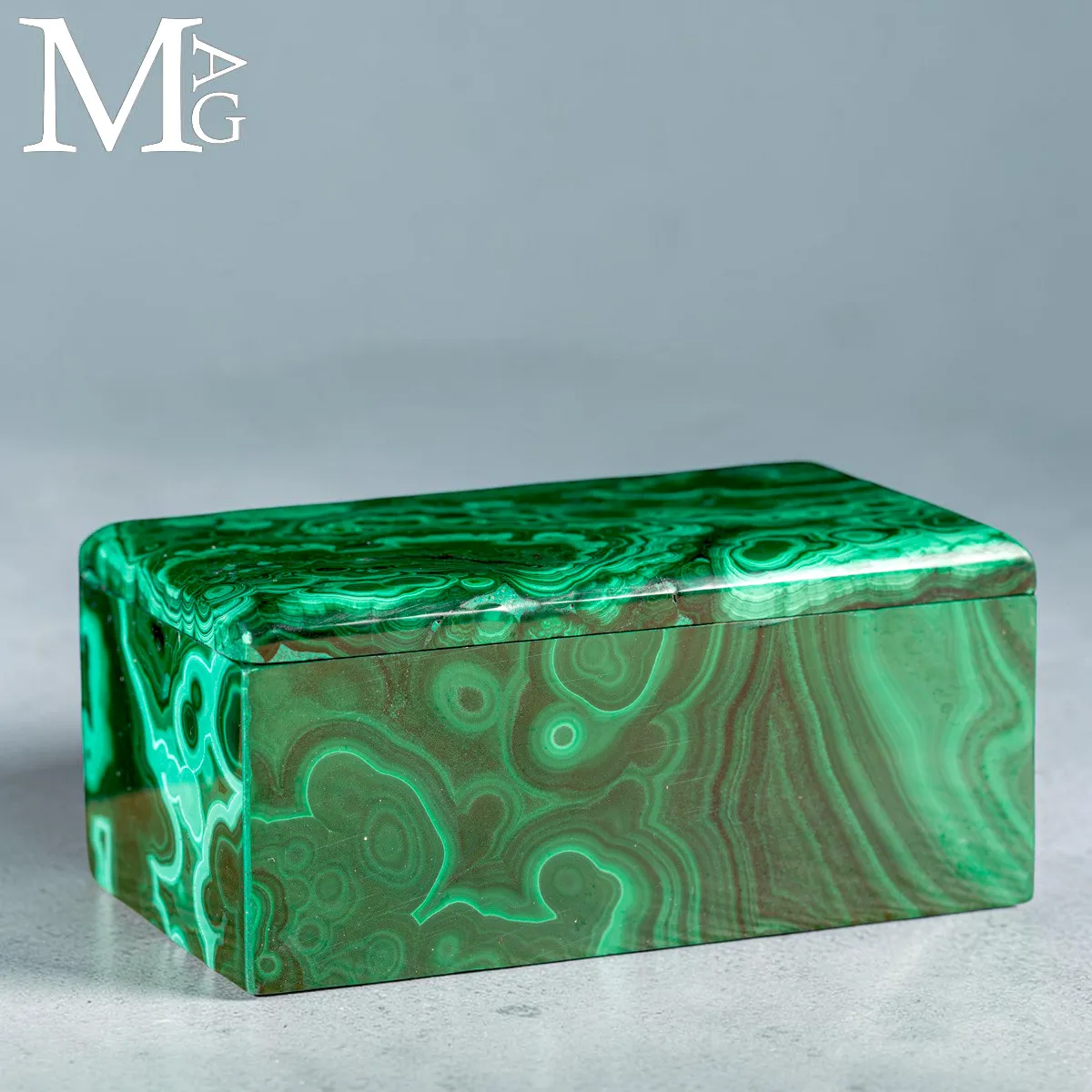 Cofanetto in Malachite Naturale