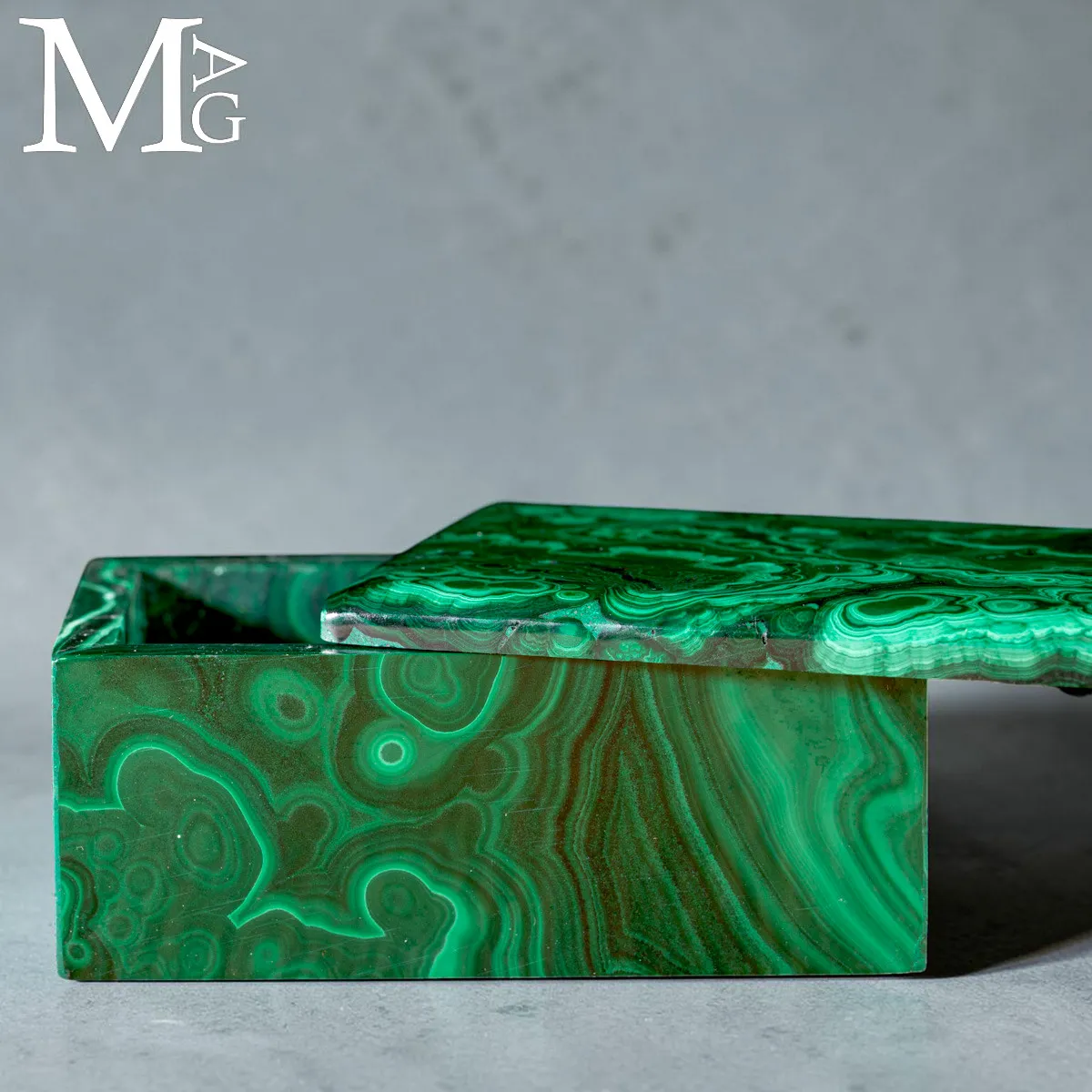 Cofanetto in Malachite Naturale