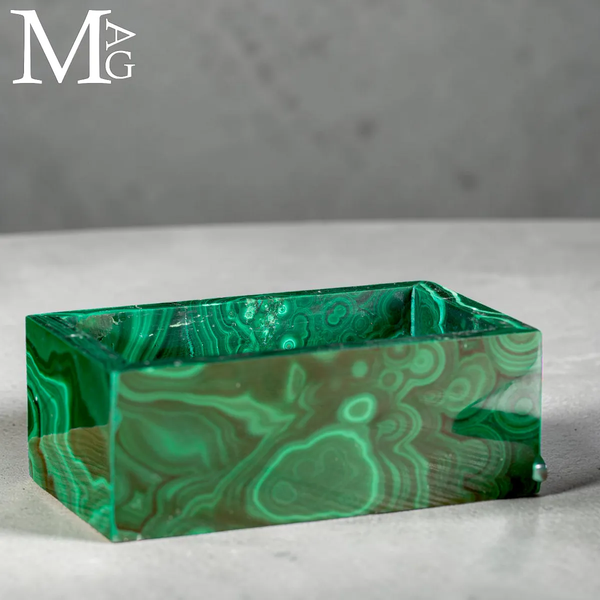 Cofanetto in Malachite Naturale