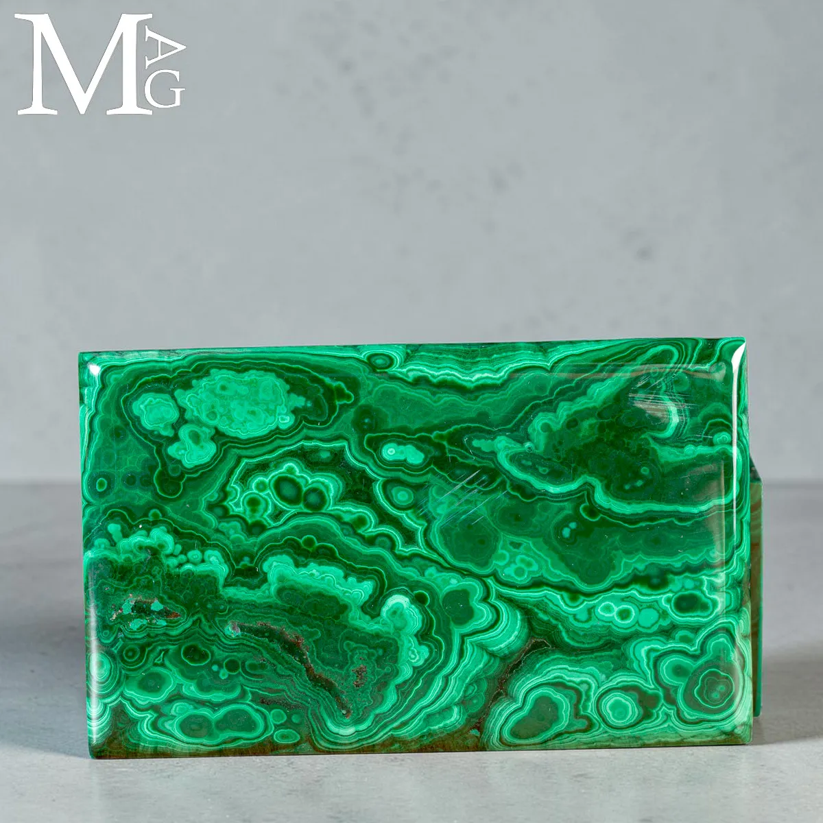 Cofanetto in Malachite Naturale